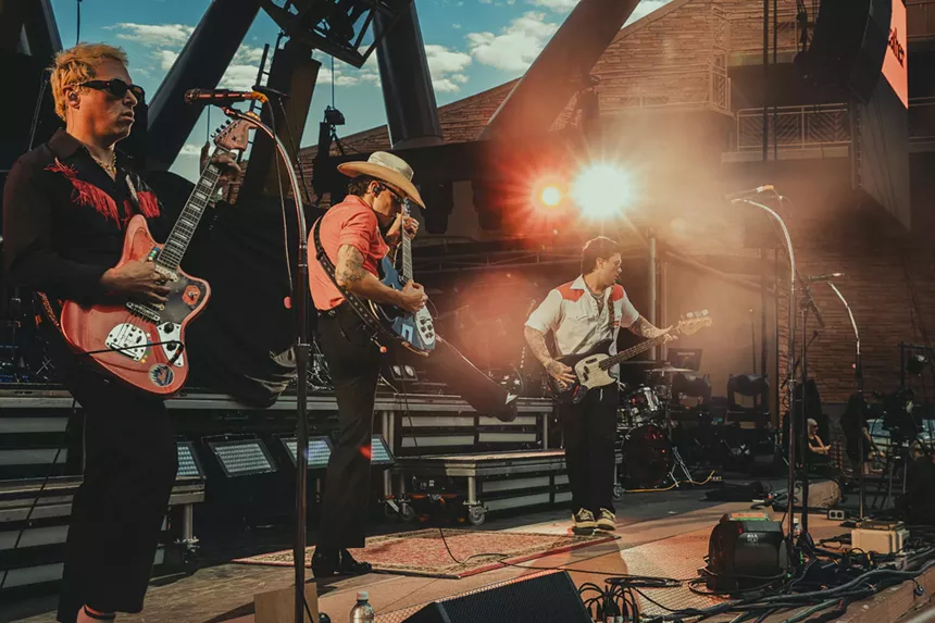 Beach Weather opened for Sleeping With Sirens and Pierce The Veil at Red Rocks.