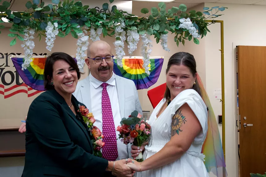 Denver's first Pride Marriage Marathon event on Friday, June 27, 2025.