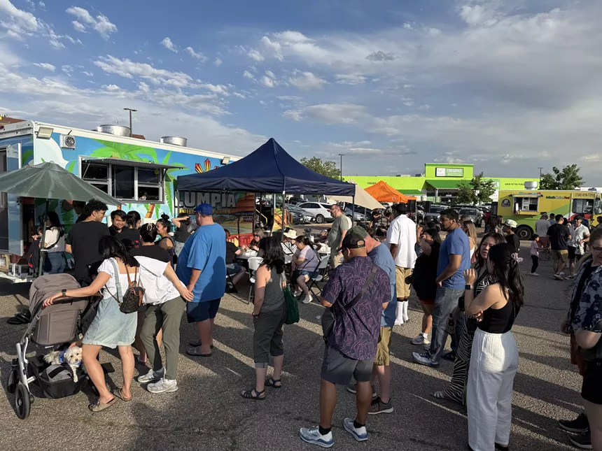 Night Market lines