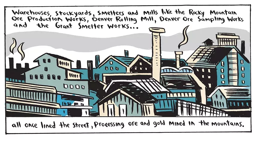 cartoon of denver