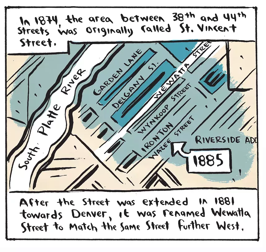cartoon of denver