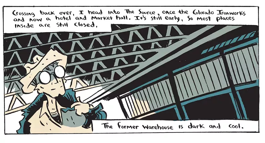 cartoon of denver