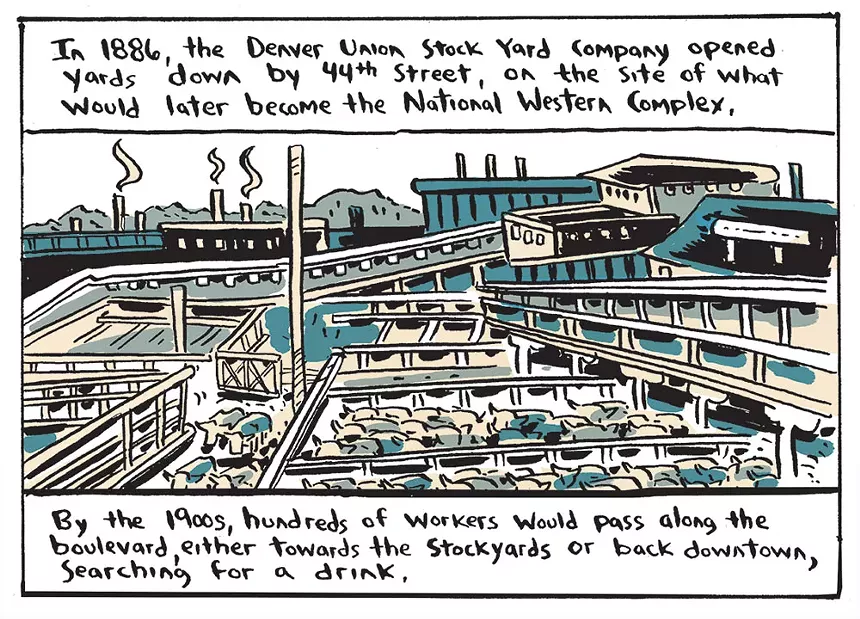 cartoon of denver
