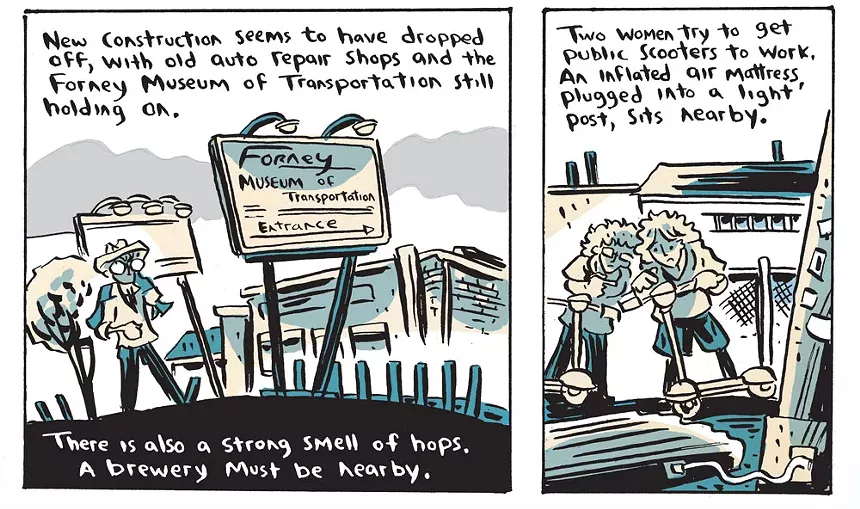 cartoon of denver