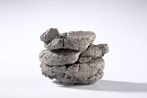 A pile of rock