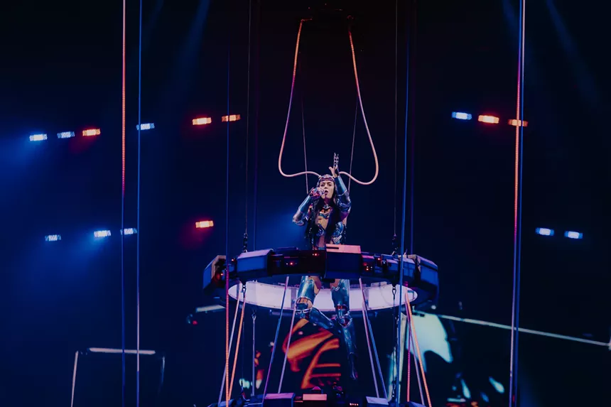 Katy Perry performed at Ball Arena on Thursday, July 10, 2025, for her Lifetimes Tour.