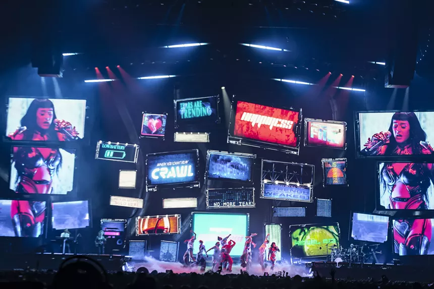 Katy Perry performed at Ball Arena on Thursday, July 10, 2025, for her Lifetimes Tour.