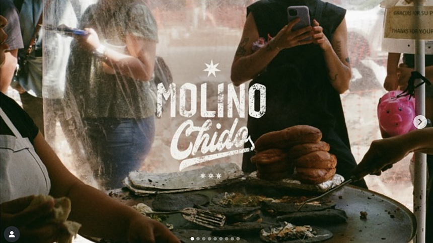 sign on taqueria