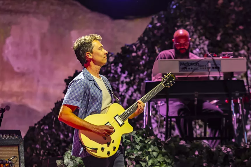 Alabama Shakes performed on stage at Red Rocks on Sunday, July 20, 2025.