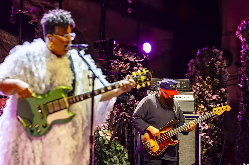 Alabama Shakes performed on stage at Red Rocks on Sunday, July 20, 2025.