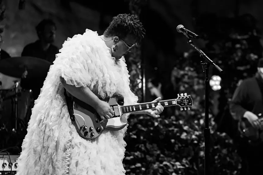 Alabama Shakes performed on stage at Red Rocks on Sunday, July 20, 2025.