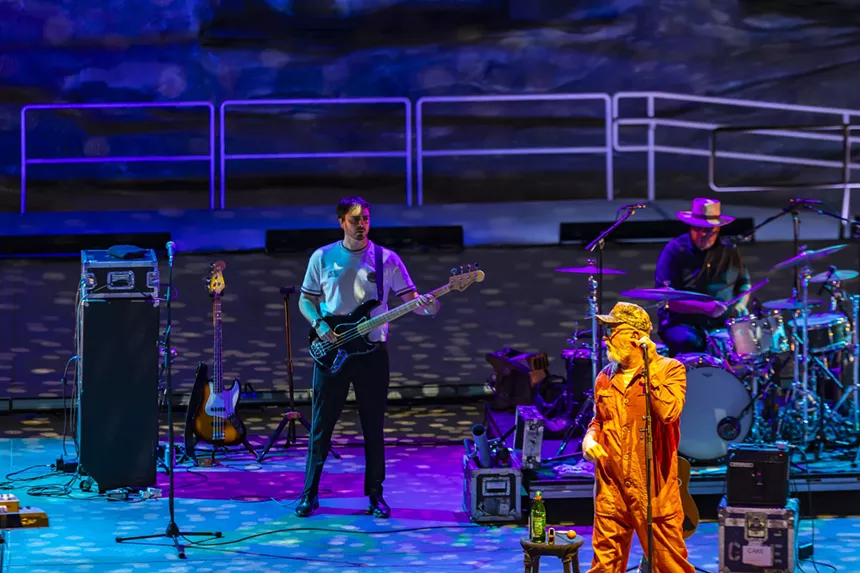 CAKE performed at Red Rocks Amphitheatre on Thursday, July 24, 2025, with a special two-set performance.