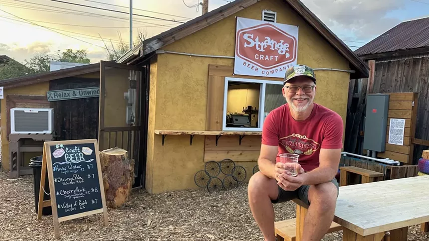 Strange craft BV taproom building.