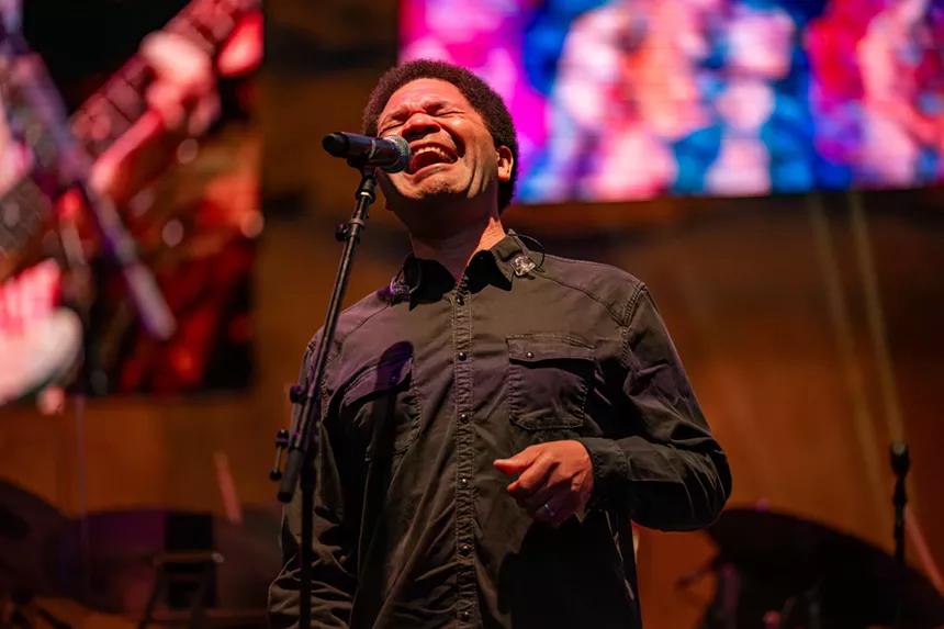 Tedeschi Trucks Band on stage at Red Rocks