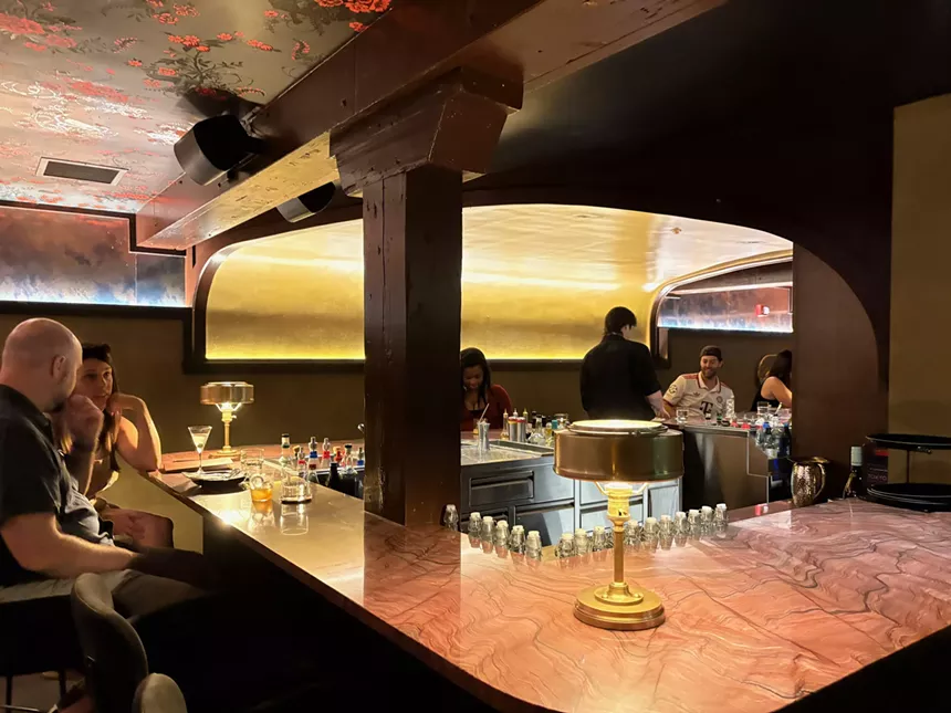 basement bar