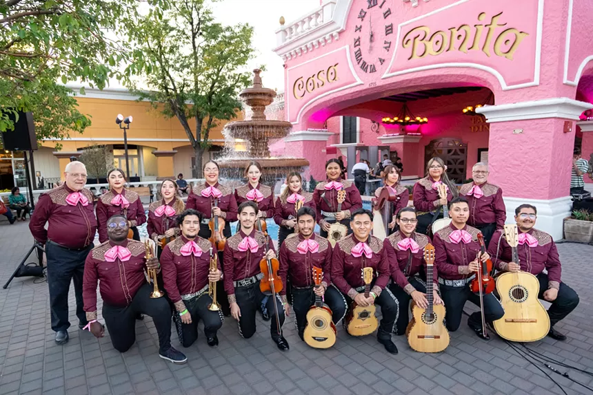 MSU Denver's "Mariachi Los Correcaminos" performing at Casa Bonita in September 2024.