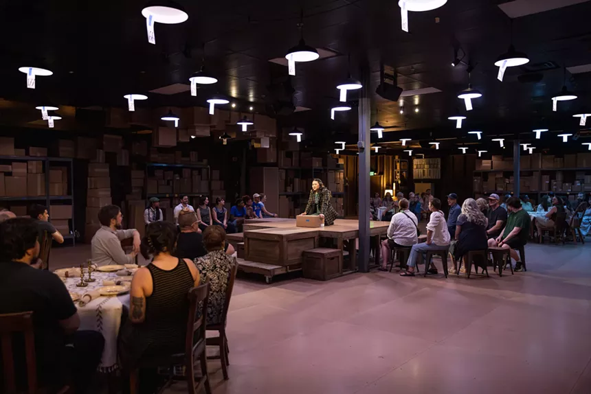 tables in a warehouse