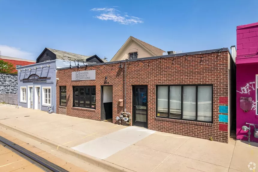 brick storefronts