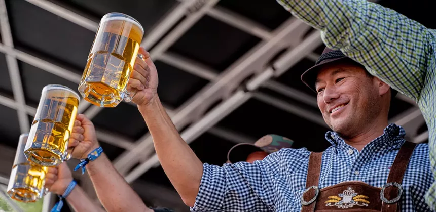oktoberfest drinkers