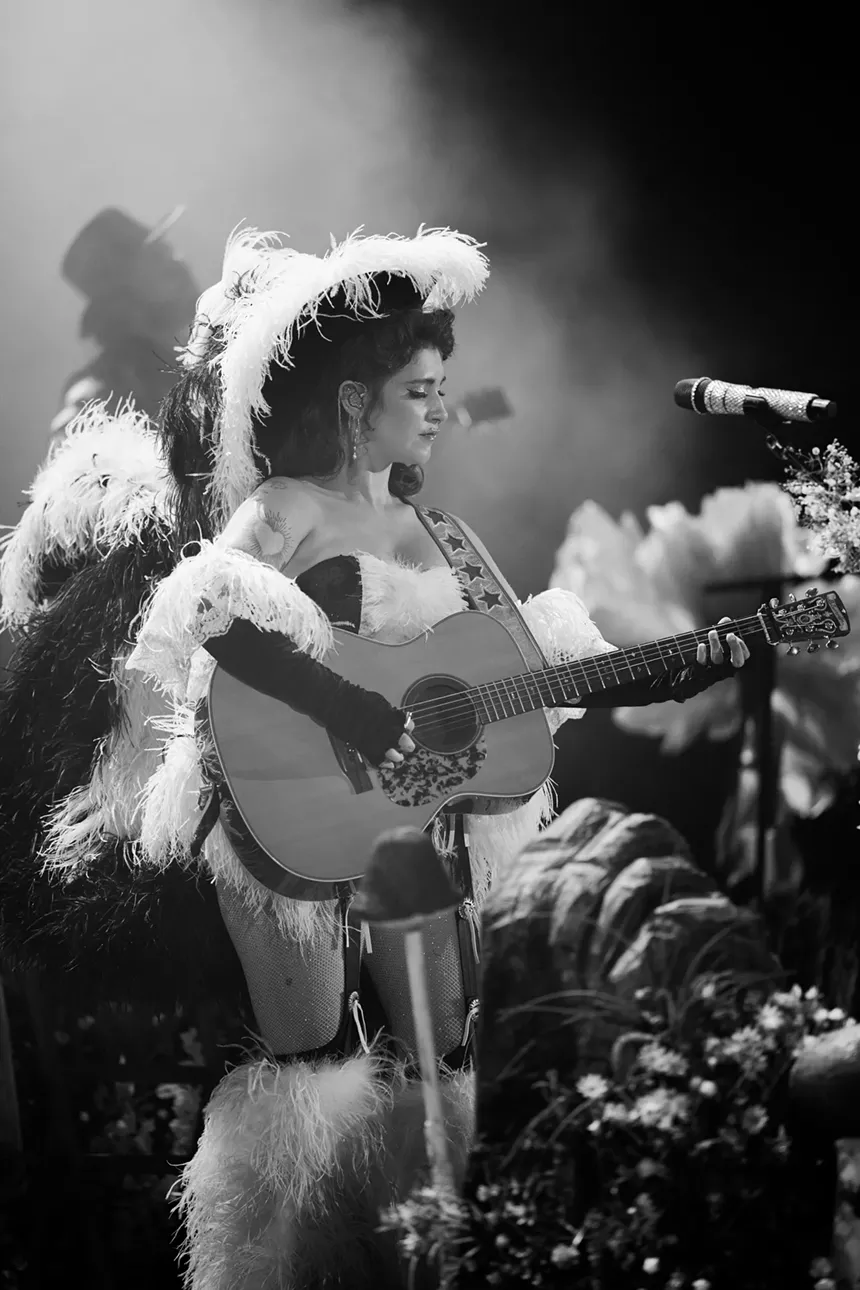 Sierra Ferrell performing at Red Rocks