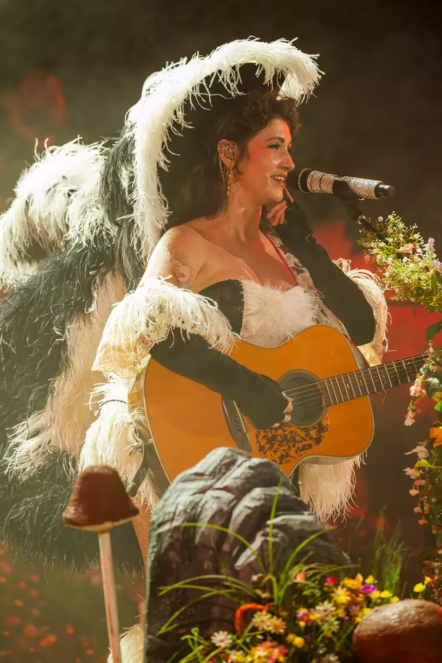 Sierra Ferrell performing at Red Rocks
