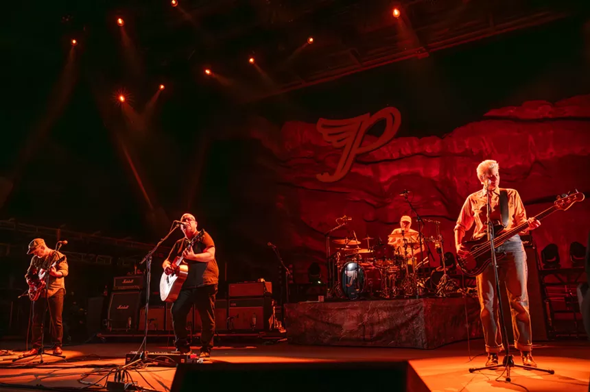 Pixies and Spoon performing at Red Rocks