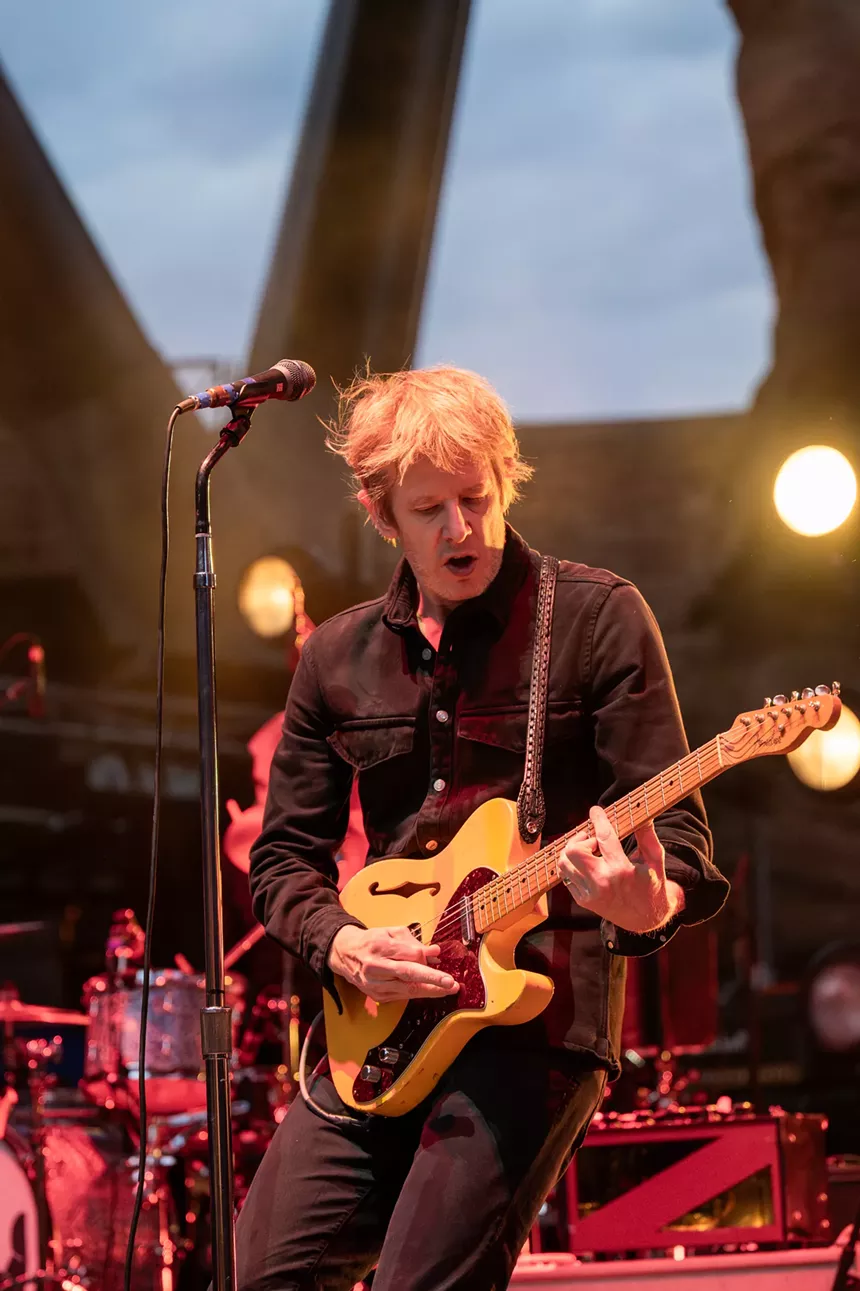Pixies and Spoon performing at Red Rocks