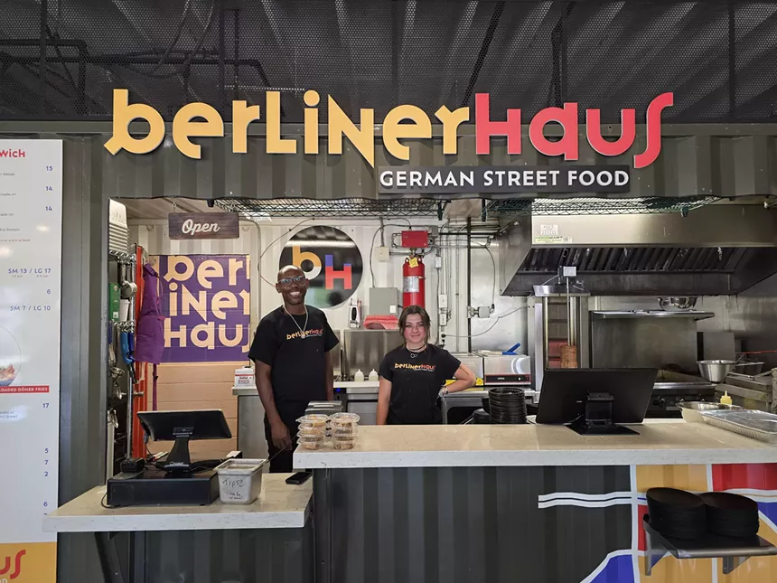 berliner haus food stall