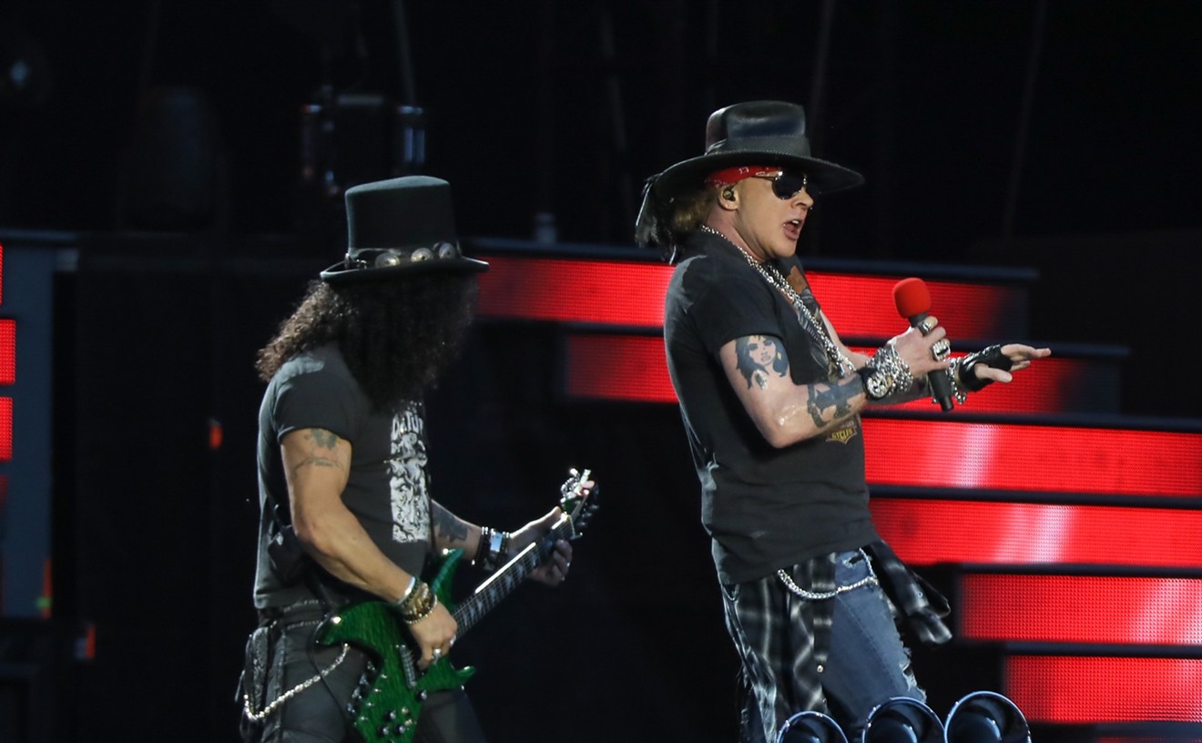 Guns N' Roses headlines Dick's Sporting Goods Park on Monday.