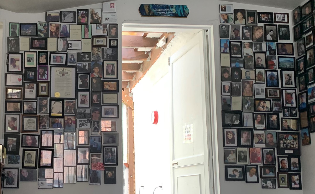 The memorial wall at the Harm Reduction Action Center is growing far too quickly.