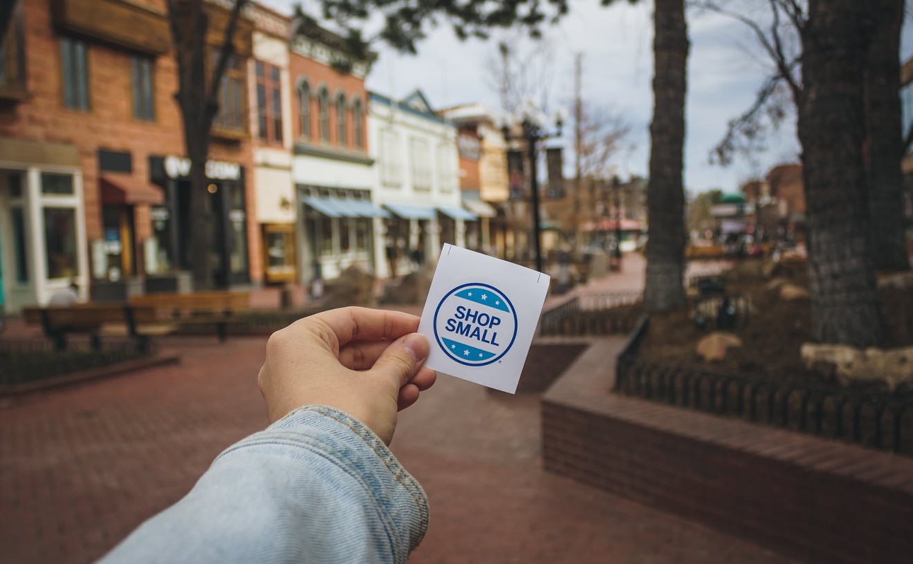 Shop local on the Pearl Street Mall on Small Business Saturday 2021.