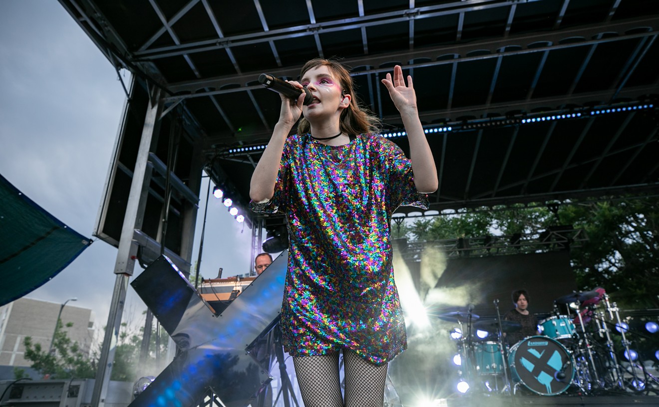 CHVRCHES headlines the Mission Ballroom on Wednesday and the Boulder Theater on Thursday.