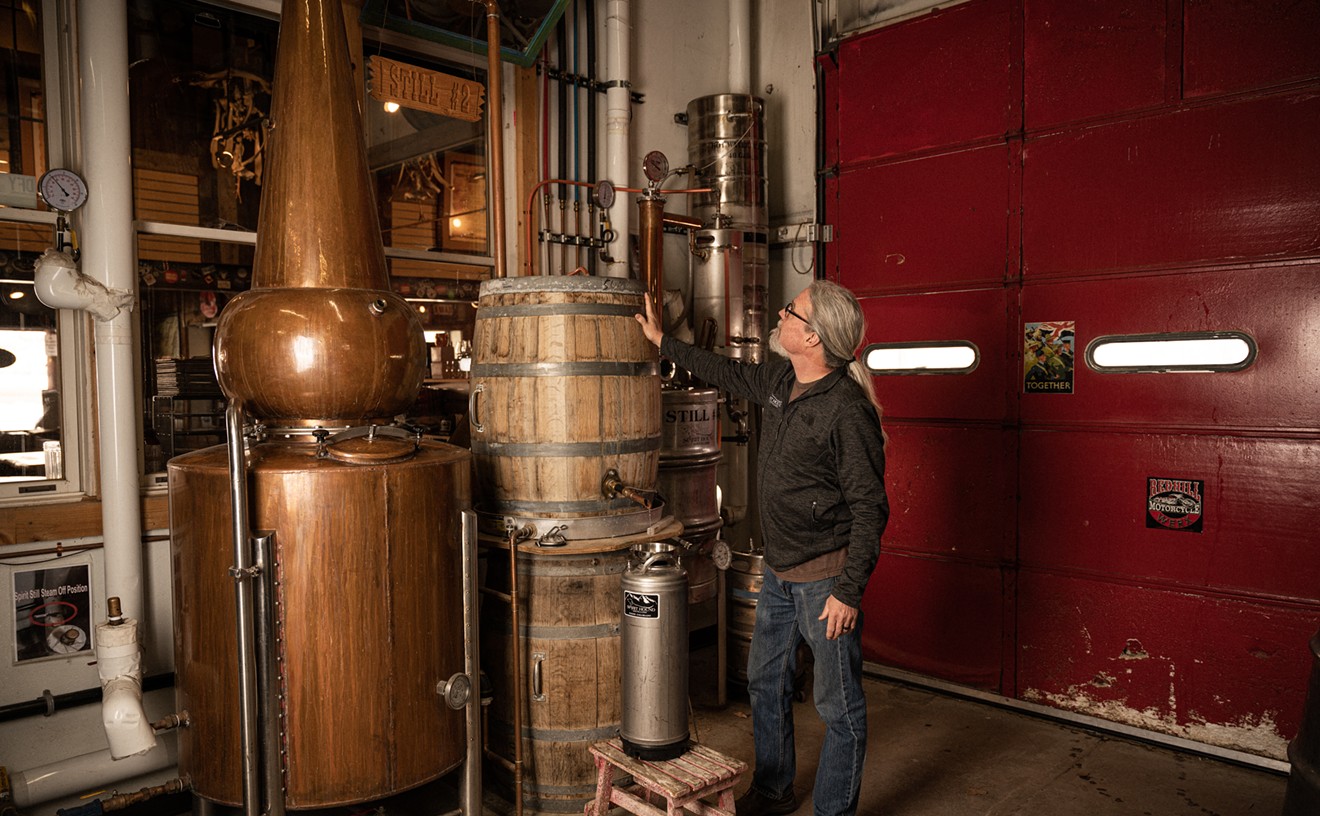 Spirit Hound head distiller Craig Engelhorn built the equipment used for the award-winning whisky by hand.