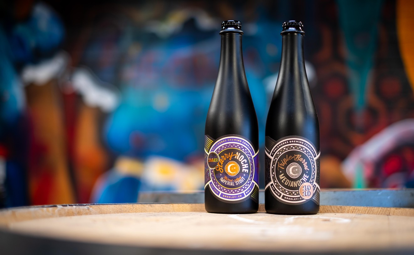The Medianoche series beers generally range from 13-16 percent ABV.