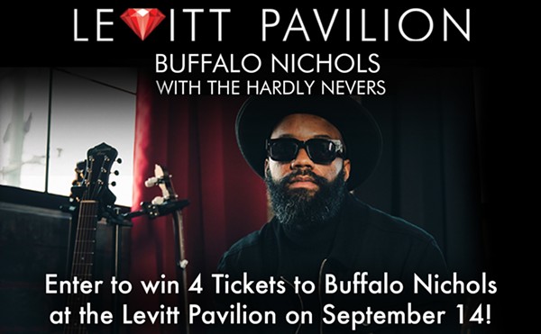 Enter to win 4 Buffalo Nichols Tickets at the Levitt Pavilion on September 4!