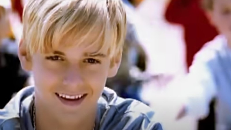 Aaron Carter as seen in the video for "Oh Aaron."