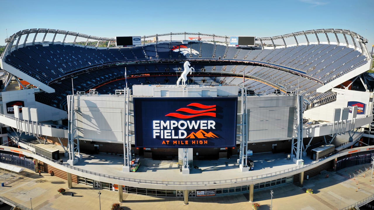 Empower Field at Mile High Stadium - Denver Broncos Art Print - the Stadium  Shoppe