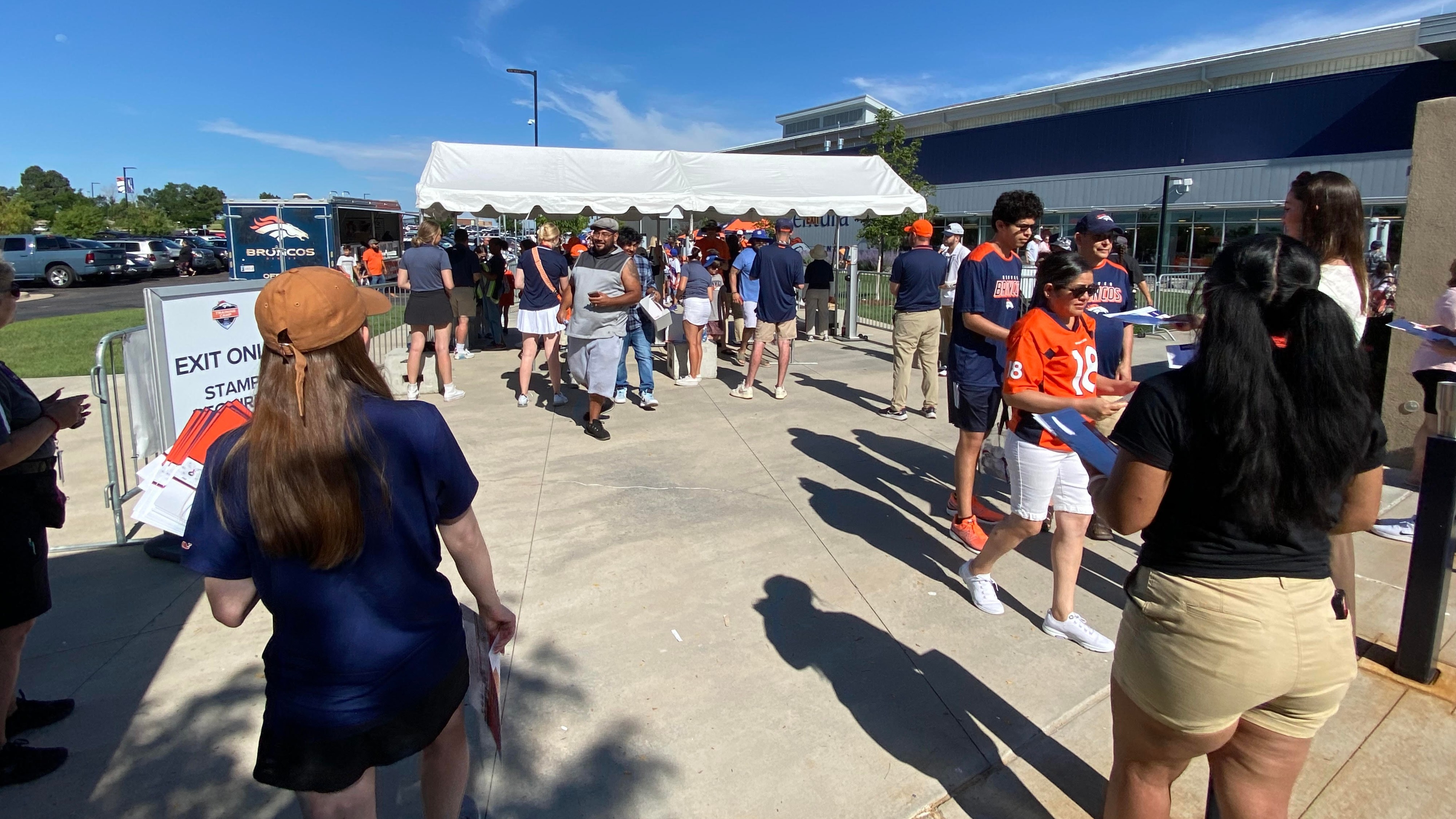 Denver Broncos training camp capacity limit will be enforced in 2023: Only  3,000 fans allowed - CBS Colorado