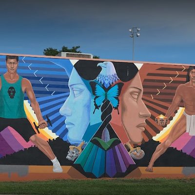 "La Alma," Emanuel Martinez's 1978 mural.