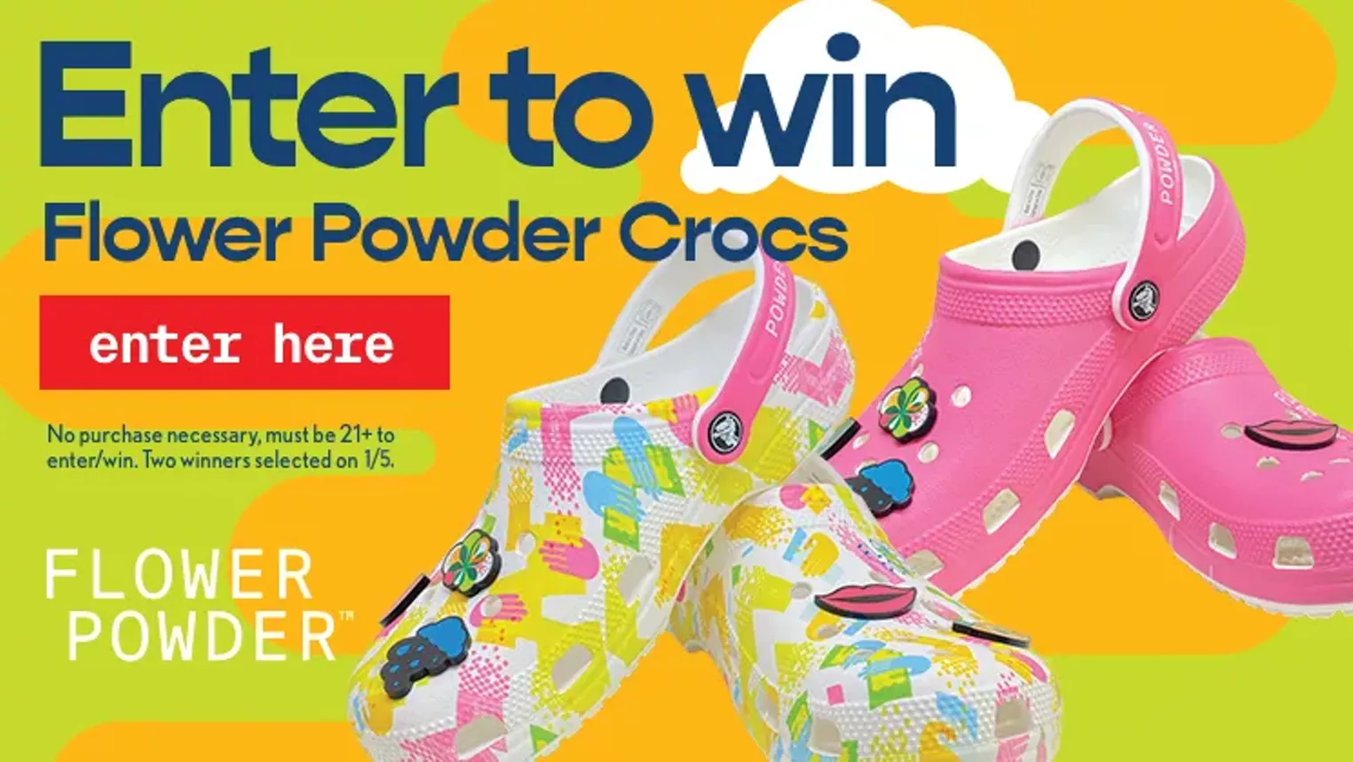 Enter to Win a Pair of Custom Flower Powder Crocs from Sano Gardens! - Vimarsana News