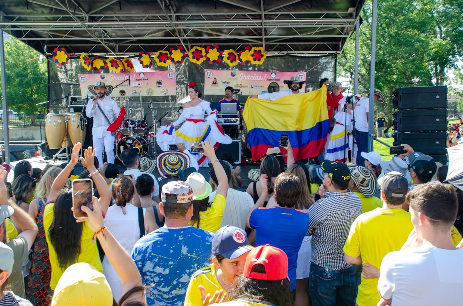 Shop, Eat and Dance at Denver's Colombian Independence Festival Westword