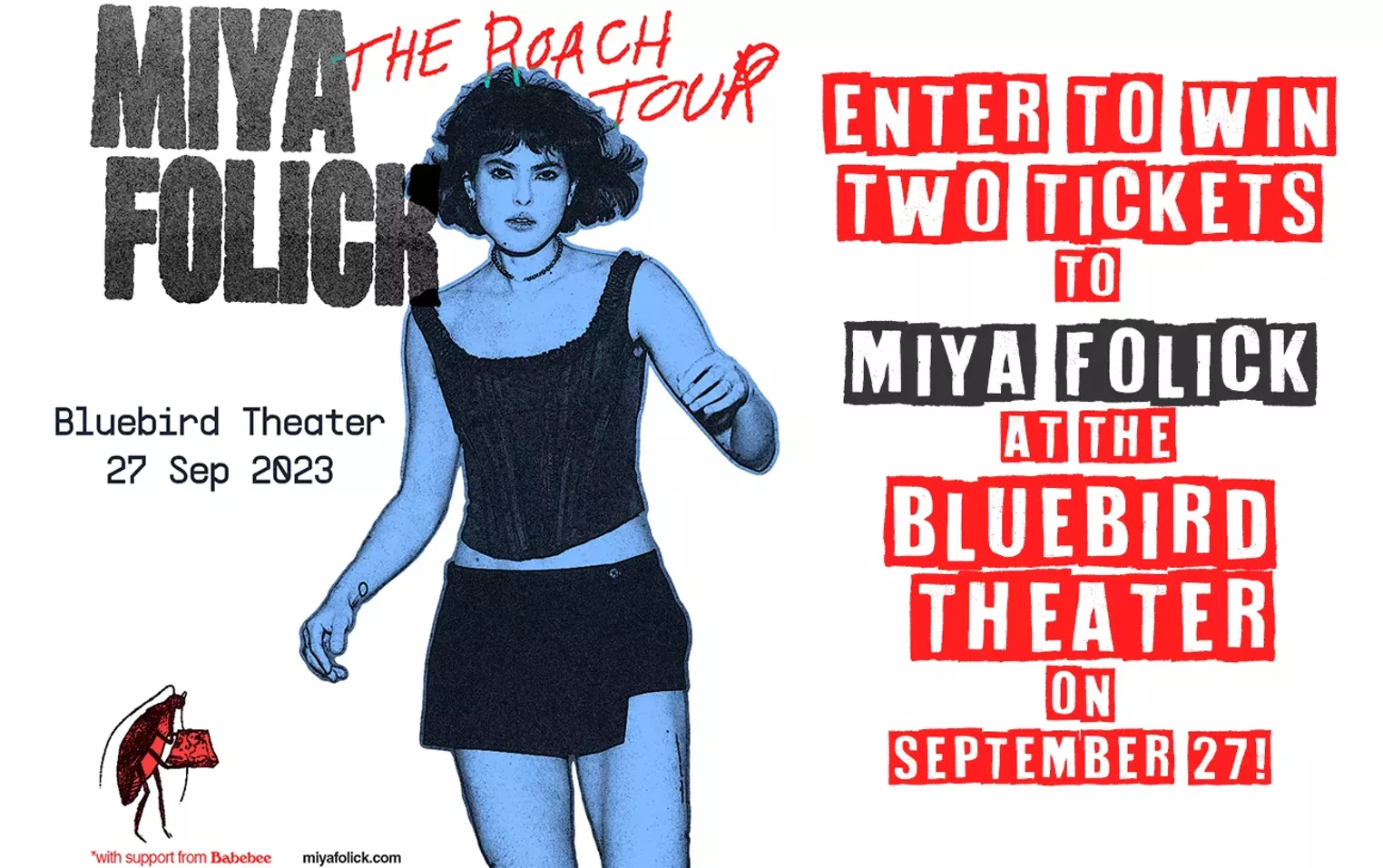 Enter to win two tickets to Miya Folick at the Bluebird Theater on September 27! - Vimarsana News