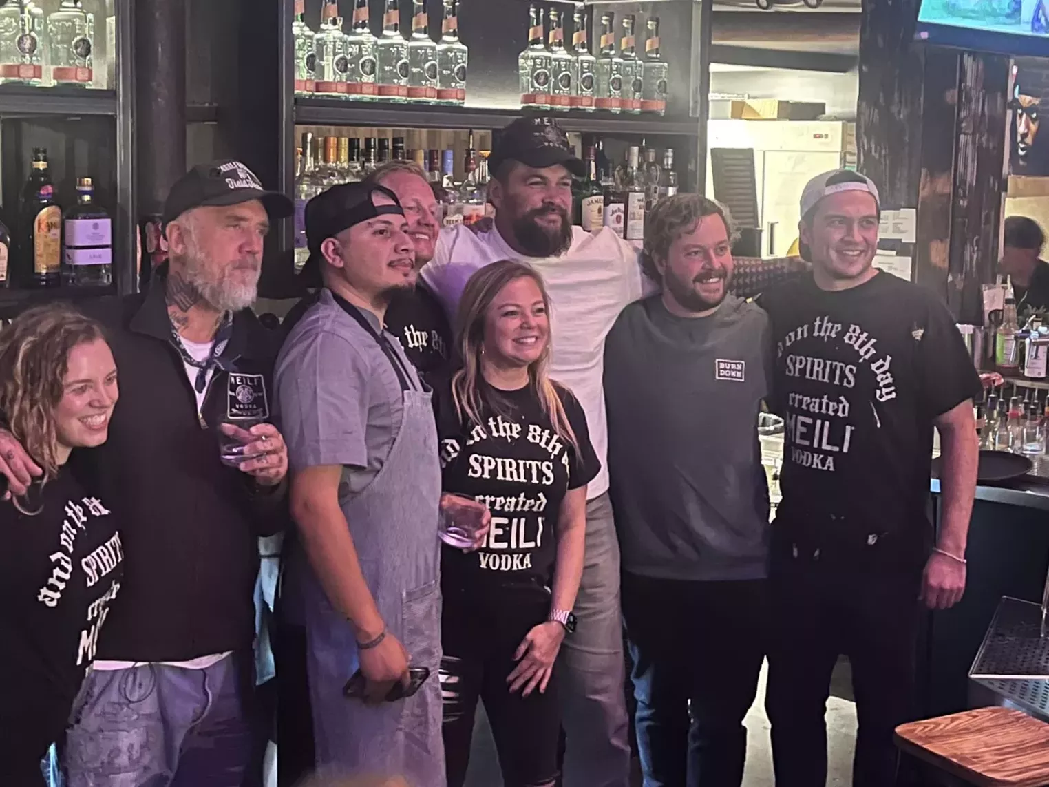 Jason Momoa Drew Big Crowds in Denver Metro Area While Promoting Meili Vodka - Vimarsana News