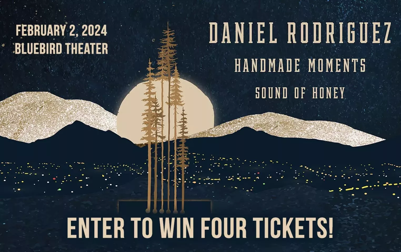 Enter to win two tickets to Daniel Rodriguez at the Bluebird Theater on February 2! - Vimarsana News