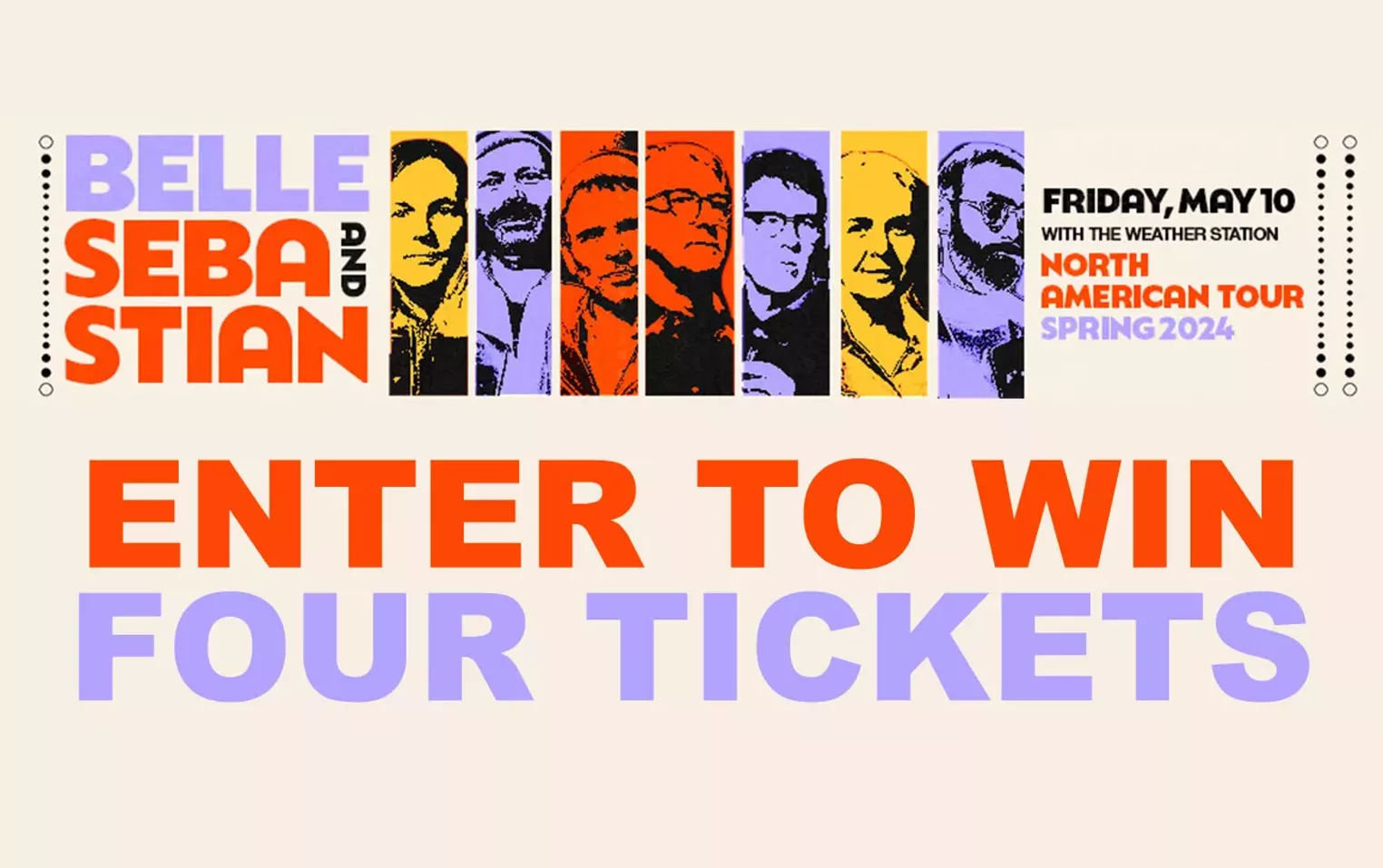 Enter to win four tickets to Belle & Sebastian at the Fillmore Auditorium on May 10 at 7 p.m. - Vimarsana News