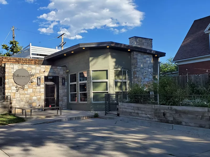Image: the outside of a building