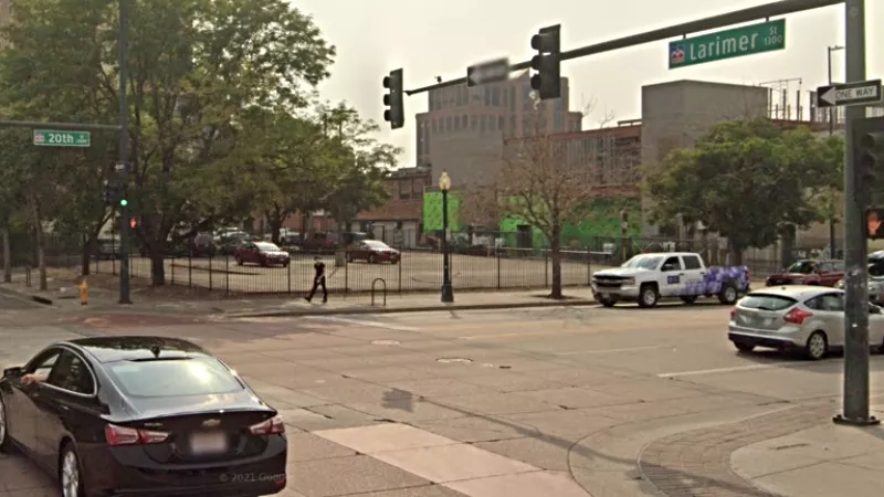 Image: The shooting on the 2000 block of Larimer Street took place early on March 26.