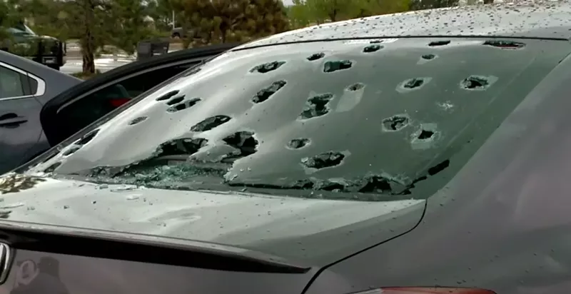 Image: Colorado's hail is nothing to take lightly.
