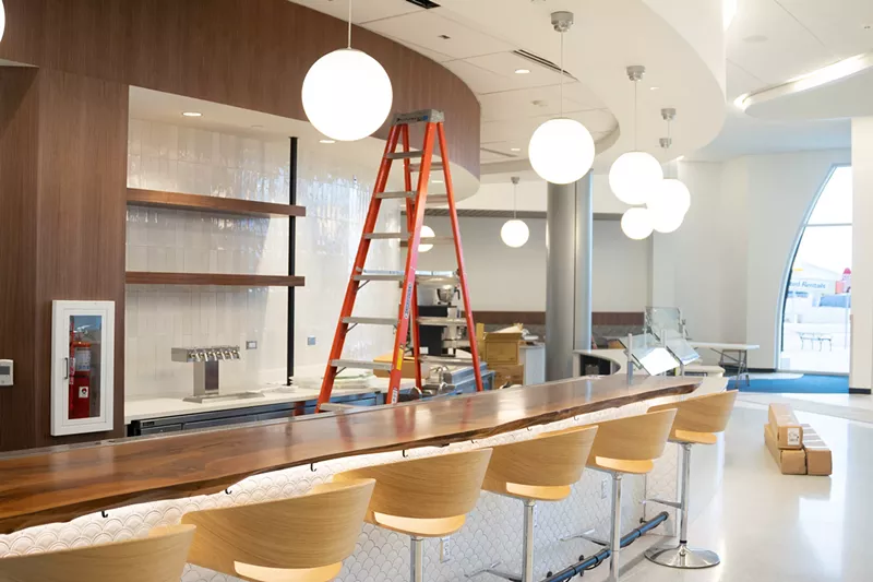 Image: Construction is in progress at Western Daughters Kitchen.
