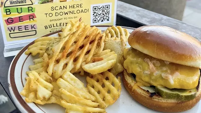 cheeseburgerburger with chips